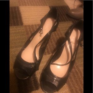 Franco Sarto Black heels shoes in great condition